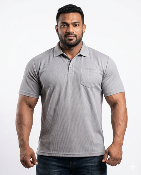 MENS LAREB POLO PKT BIG SIZE (16) 3X/4X/5X/6XL