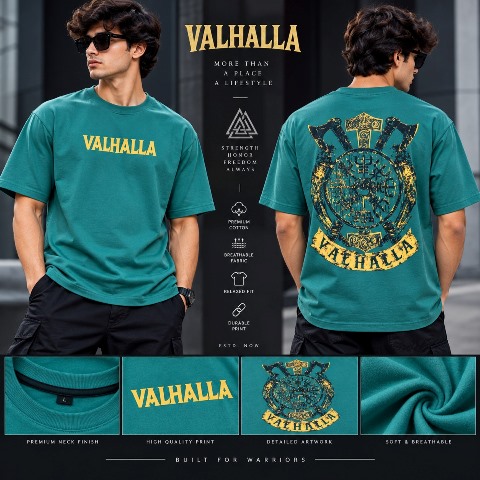 MENS JAQARD 5 SLEEVE T SHIRT JTE MLXL