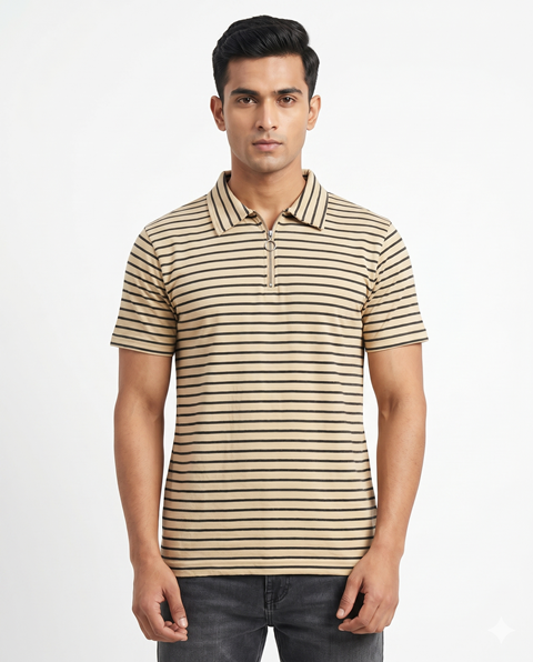 MENS LAREB POLO STRIP TEES MLXL