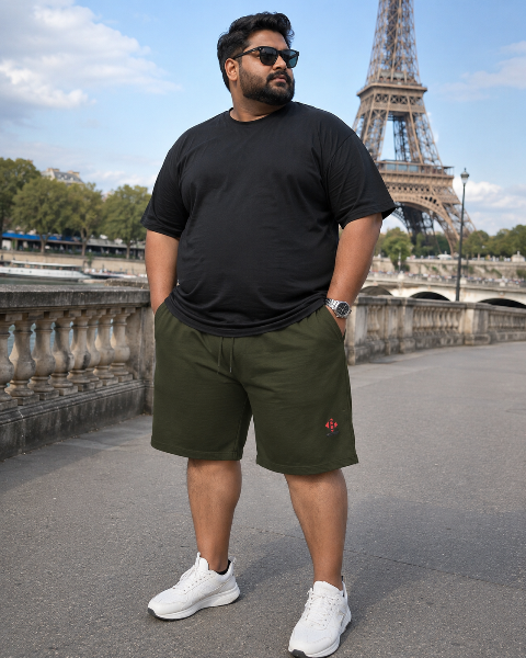 LAREB DRYFIT SHORT SOLID 5XL/6XL