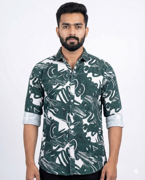 COTTON SHIRTS BHAGWATI PRINT & CHECKS DP  MLXL