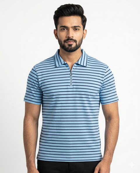MENS LAREB POLO STRIP TEES MLXL