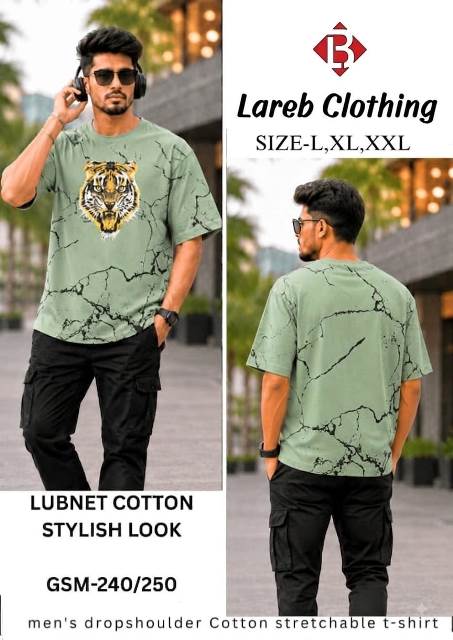 LAREB LOOPER 5 SLEEVE AOP JTE LXLXXL