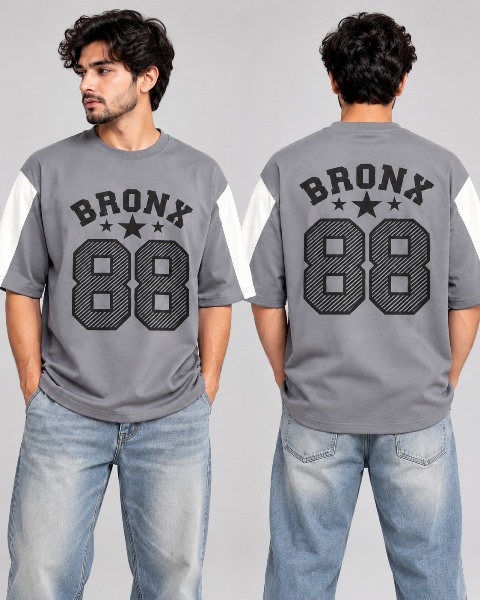 T SHIRT 5 SLEEVE PTTN MIX PRNT SKT MLXL