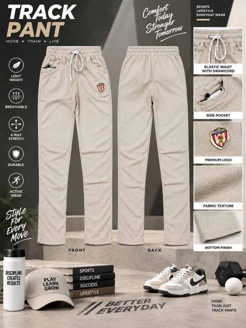 TRACK PANT DOTKNIT AMJ D PKT MLXL