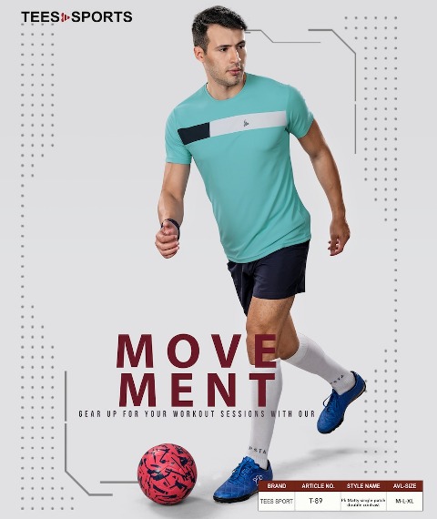 TEES SPORT MK  PATCH DESIGN T 89