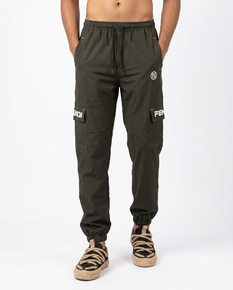 LARB NS LYCRA CARGO RIB TRACK PANT MLXL