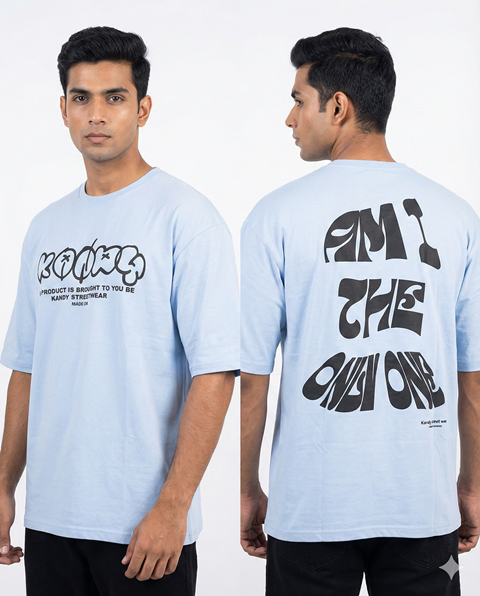 LAREB OVER SIZED DOWN SHOLDER COTTON PRNT TEES 2XL/3X