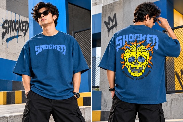 LAREB 5 SLEEVE TEES B PRNT (2) MLXL