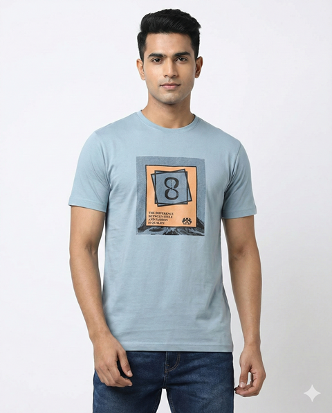 T SHIRT R/H/S PRINTER FINE COTTON WIN 4XL