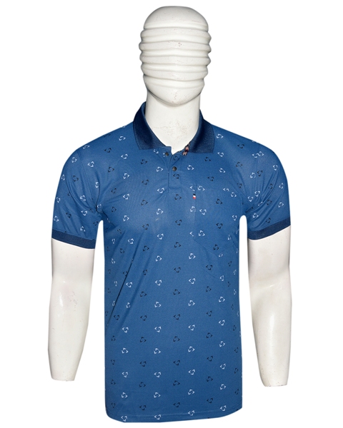 POLO U/F AOP PKT  M L XL XXL
