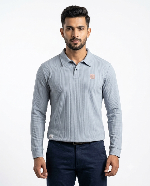 POLO F/S SELF PRNT M L XL 2X/3XL