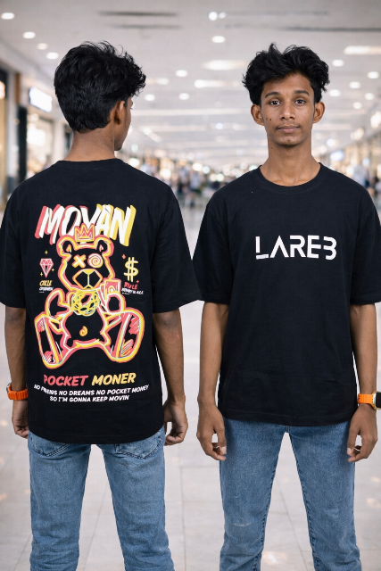 LAREB DOWN SHOULDER VIJ MIXED PRNT MLXL2XL3XL(L)