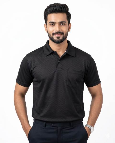 MENS LAREB POLO H/S PKT JAKARD (8)MLXL