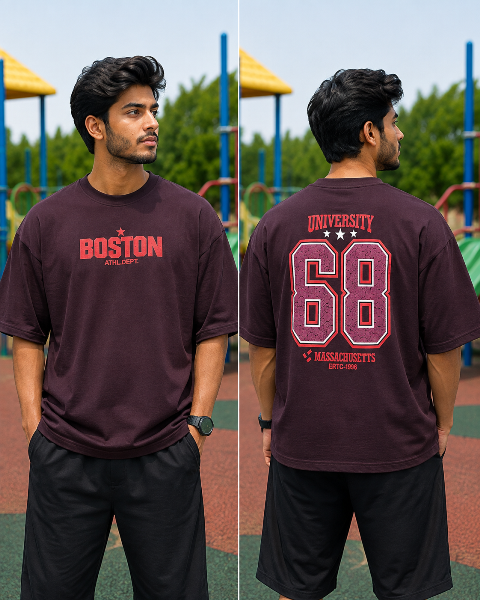 T SHIRT DOWN SHOULDER PRNT JTE MLXL