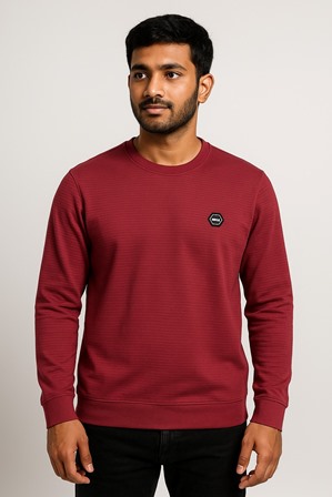 T SHIRT F/S R/N JAKARD JTEX MLXL