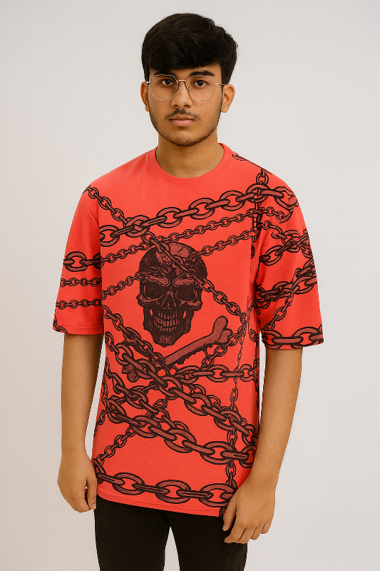 T SHIRT DOWN SHOULDER DANGER JTE MLXL