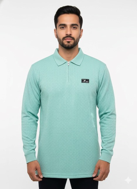 POLO JAQUIERD F/S  UPLIK PRNT JTE MLXL