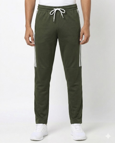 MENS TRACK PANT DRILL HALF 3PATTI AMJ MLXL