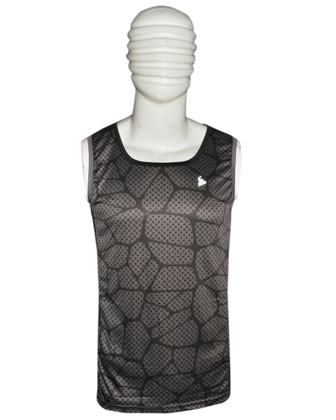 SLEEVE LESS L/S  JTE BK PRNT ONLY BLCK MLXL