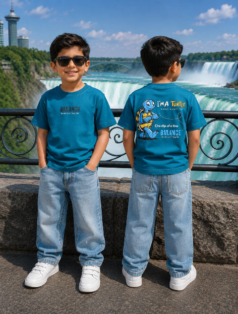 LAREB KIDS PRINTED D SHOULDER 26/28/30/32/34/36