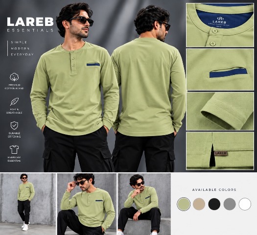 LAREB LOOPKNET F/S HENLY NECK (XL TO 5XL) 5XL