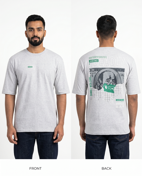 JTEX  OVERSIZED MIX PUF PRNT LXL2XL