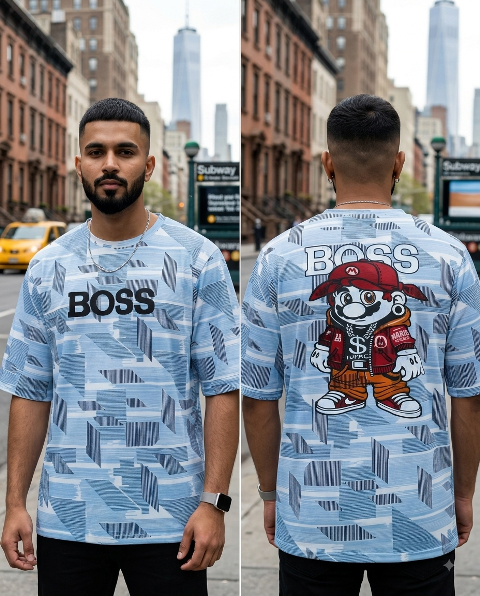 SPORT TEES SKT BOSS PRINT MLXL.