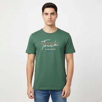 T SHIRT TRACK&TAILOR CHEAST PRNT H/S (409) LXL2XL3XL