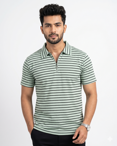 MENS LAREB POLO STRIP TEES MLXL