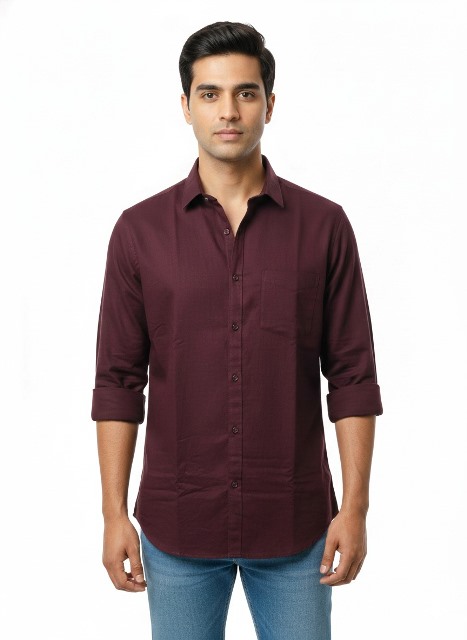 COTTON SHIRTS ZOOMARK PLAIN XXL