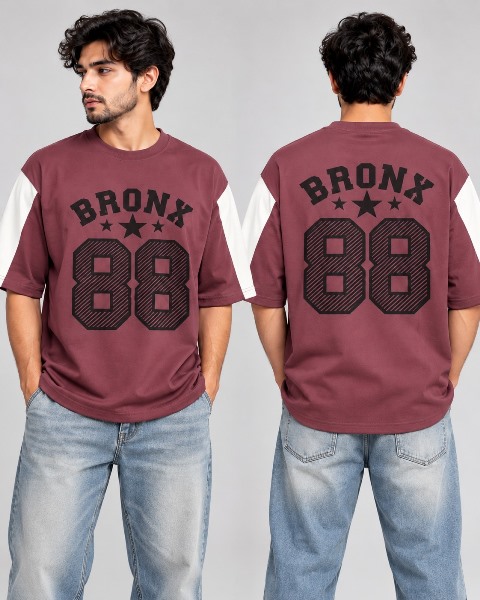 T SHIRT 5 SLEEVE PTTN MIX PRNT SKT MLXL