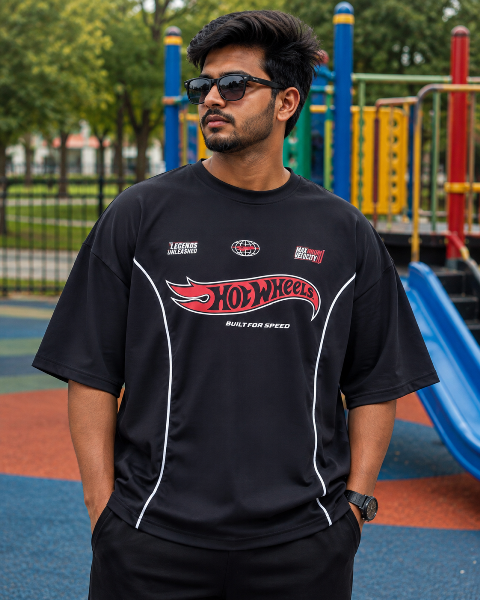 T SHIRT DOWN SHOULDER B PRNT SKT MLXL