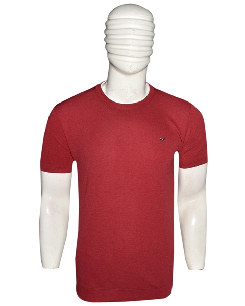 SPORTS TEES PLAIN CONTRAST RIB  H/S JTEX MLXL