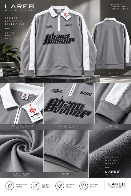 POLO T SHIRTS HAND PTTN F/S MLXL