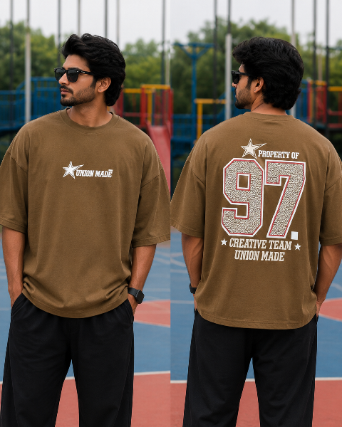 T SHIRT DOWN SHOULDER PRNT JTE MLXL