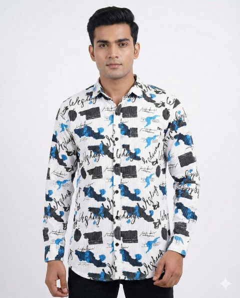 COTTON SHIRTS BHAGWATI PRINT & CHECKS DP MLXL