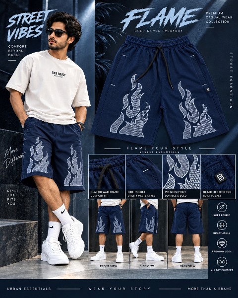 MENS PRINTED DRYFIT SHORT MOHS LXLXXL