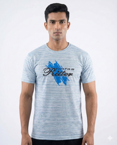 MENS SPORTS TEES PRINTED H/S JTEX MLXL