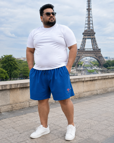 LAREB DRYFIT SHORT SOLID 3XL/4XL