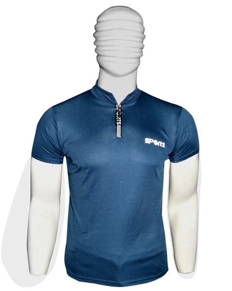 T SHIRTS CHINESS COLLAR ZIP L/XL
