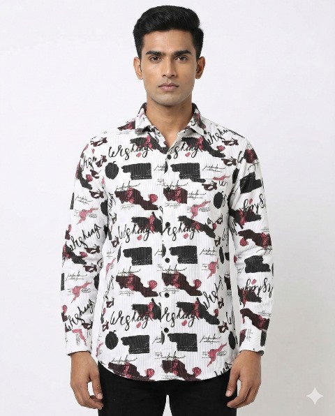 COTTON SHIRTS BHAGWATI PRINT & CHECKS DP MLXL