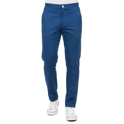 LAREB DAIGNAL TROUSER FIXED BELT& IN BK PKT M/L