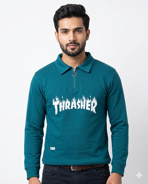 LAREB POLO F/S POP CORN ZIP 2X/3X/4XL