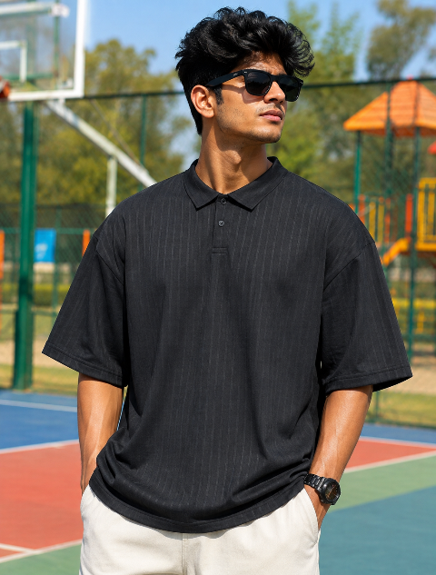 MENS LAREB POLO H/S PKT JAKARD XL/2XL/3XL