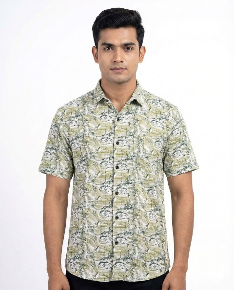 CAUSAL SHIRTS POPCRON DOWN SHOLDER M/L/XL