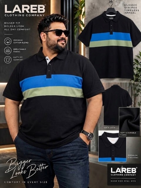 LAREB PRIMIUM POLO METTY CUT&SEW 3XL