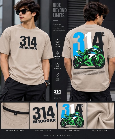 MENS JAQARD 5 SLEEVE T SHIRT JTE MLXL
