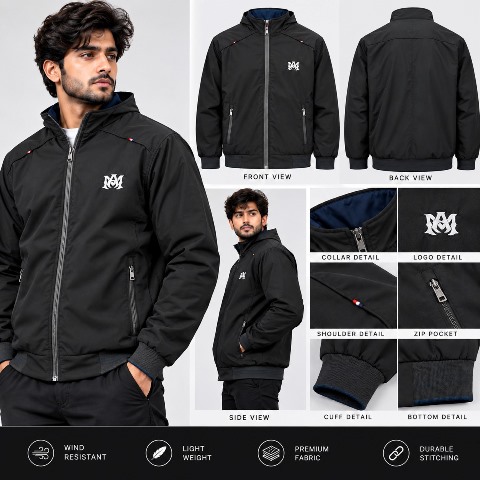 JACKET UPPER TPU RIBIL SIBIL RIZ L XL XXL