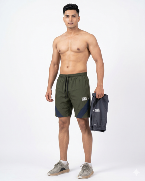 SHORT NS LYCRA BTTM SIDE PTTN MOHS LXLXXL